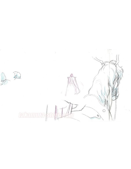 Vampire Hunter D: Bloodlust  original sketch