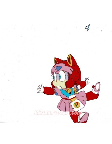 Samurai Pizza Cats anime cel