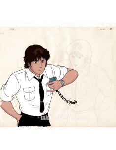 Cat s Eye anime cel 2