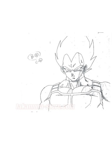 Dragon Ball Z Vegeta Sketches