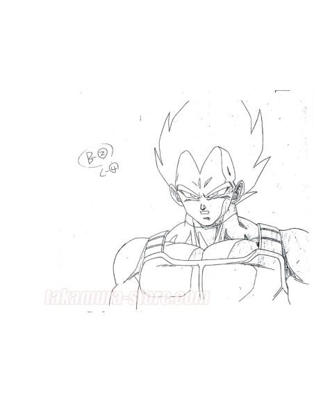 Dragon Ball Z Vegeta Sketches