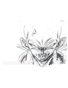 Dragon Ball Z Vegeta Sketches