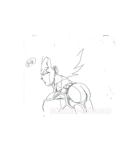 Dragon Ball Z Vegeta Sketches
