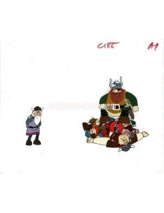 Vicky the Viking anime cel