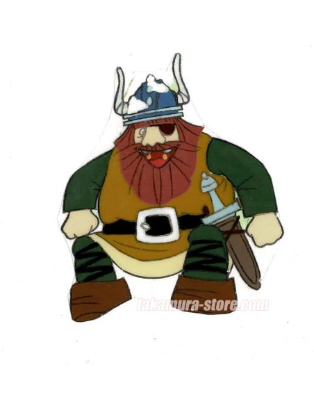 Vicky the Viking anime cel