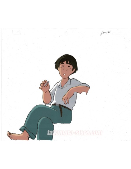 Gauche the Cellist anime cel