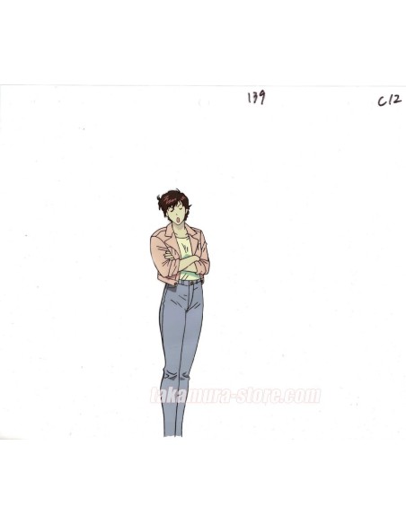 City Hunter anime cel