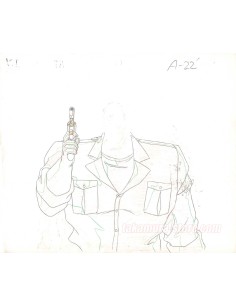 City Hunter anime cel 2