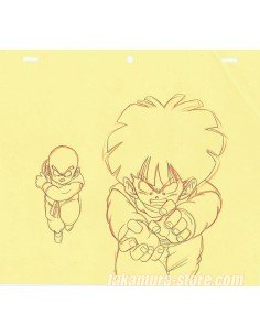 Dragon Ball  lot de crayonnés originaux
