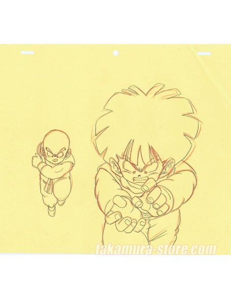Dragon Ball set of 2 original sketches
