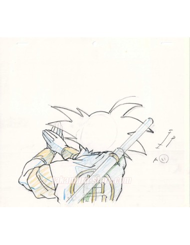 Dragon Ball Z lot de crayonnés originaux