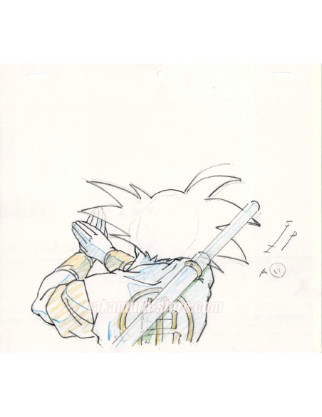 Dragon Ball Z set of original sketches