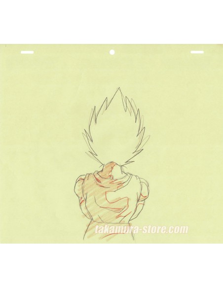 Dragon Ball Z original sketch