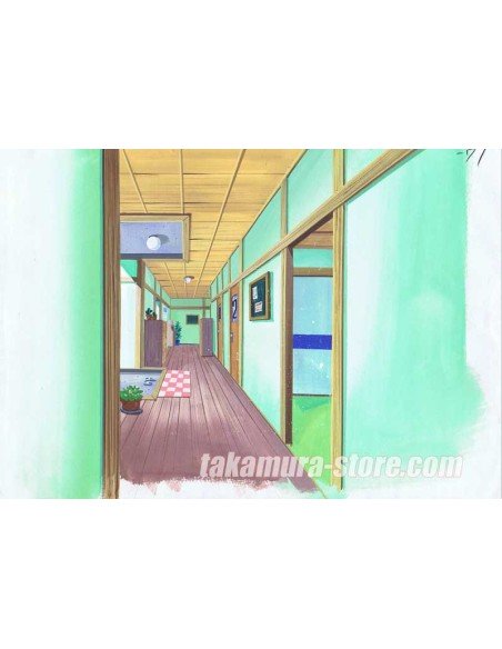 Maison Ikkoku anime cel