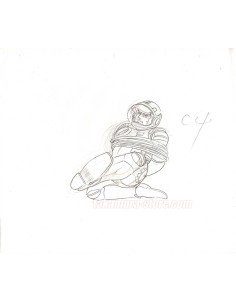 Capitaine Flam crayonné