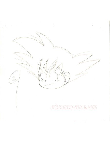 Dragon Ball original sketch