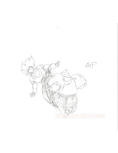 Dragon Ball Z crayonné original