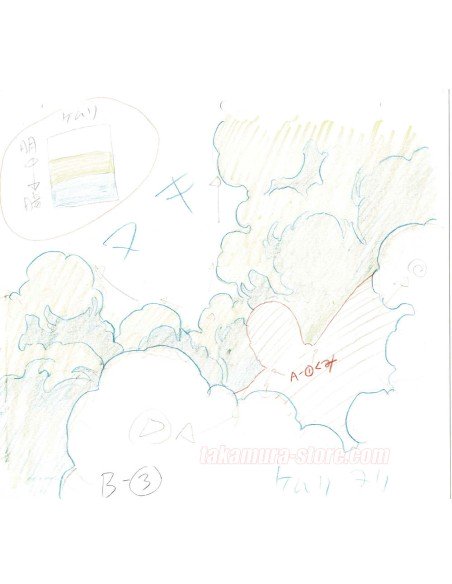 Dragon Ball Z set of original sketches