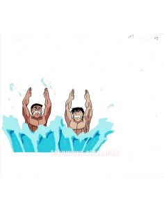 Hajime no Ippo anime cel