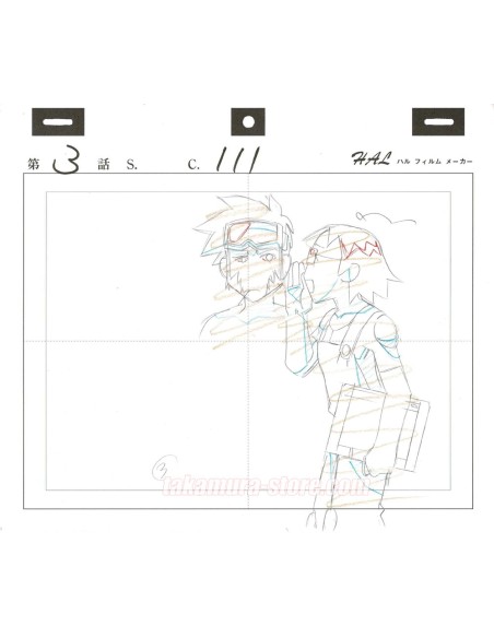 Molly Star Racer crayonné original