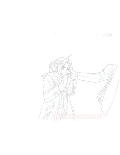 Fullmetal Alchemist crayonné original