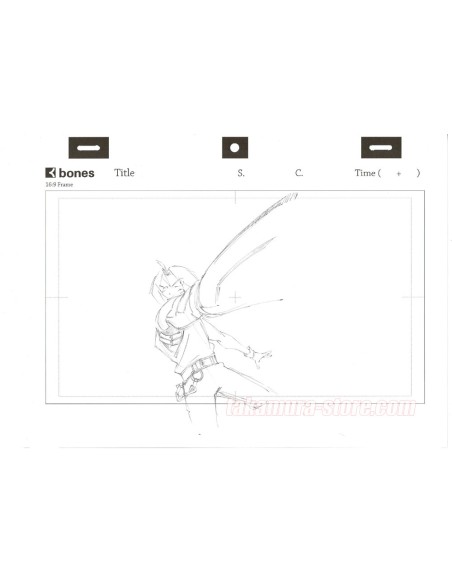 Fullmetal Alchemist original sketch