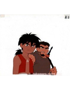 Green Legend Ran anime cel