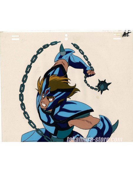 Saint Seiya anime cel