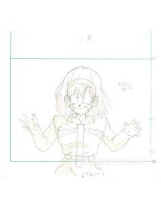 Dragon Ball Z original sketch