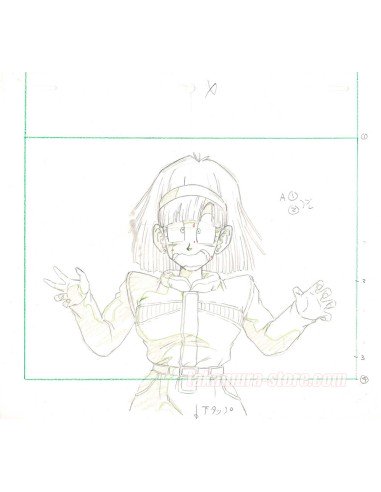 Dragon Ball Z original sketch