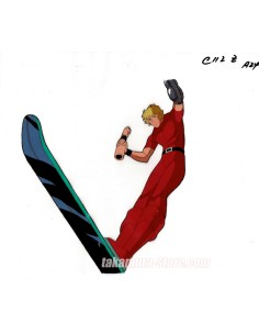 Space Cobra anime cel