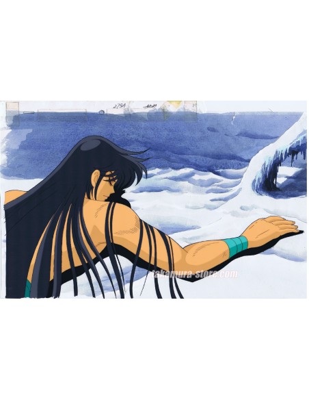 Saint Seiya anime cel