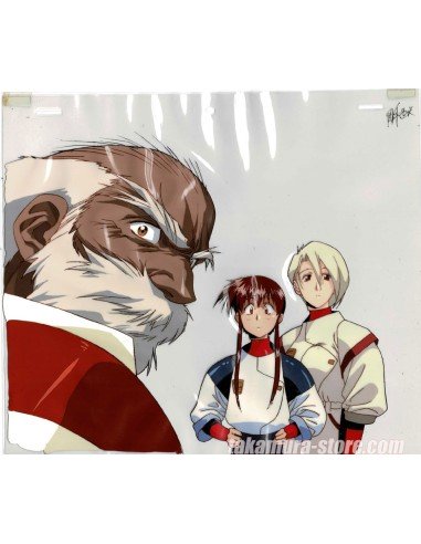 Plastic Little anime cel