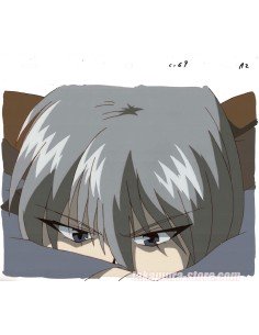 Hyper Police anime cel