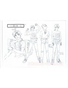 Golden Boy Model Sheets