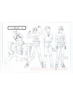 Golden Boy Model Sheets