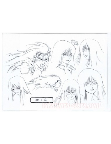 Golden Boy Model Sheets