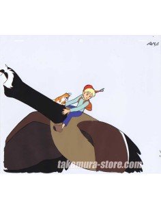Nils Holgersson anime cel