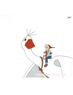 Nils Holgersson anime cel