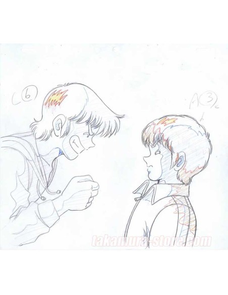 Théo ou la batte de la victoire crayonné