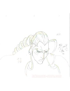 Vampire Savior original sketch