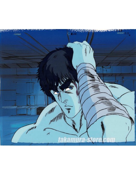Hokuto no Ken anime cel