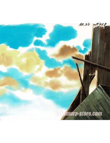 Hokuto no Ken anime cel