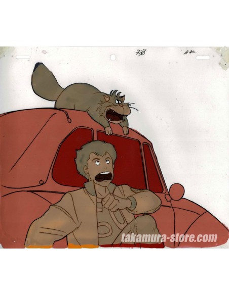 Future Police Urashiman Anime cel