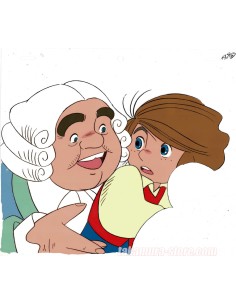 Treasure Island anime cel