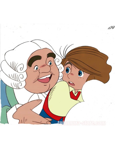 Treasure Island anime cel