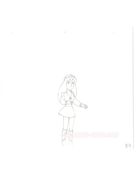 Elfie of the Blue Sea crayonné