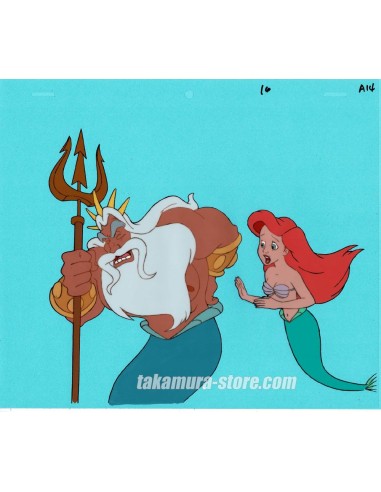 Arielle la petite sirene Disney celluloid