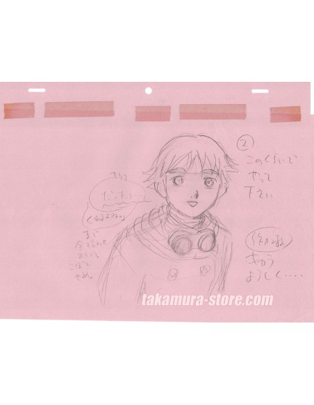 Last Exile crayonné