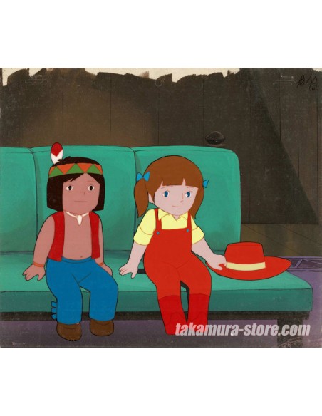 Seton Animal Chronicles anime cel